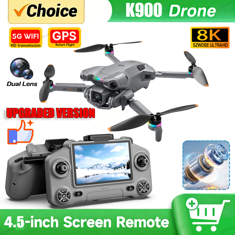 Drone Kit With Camera - Nuevo Dron GPS K900 MAX con