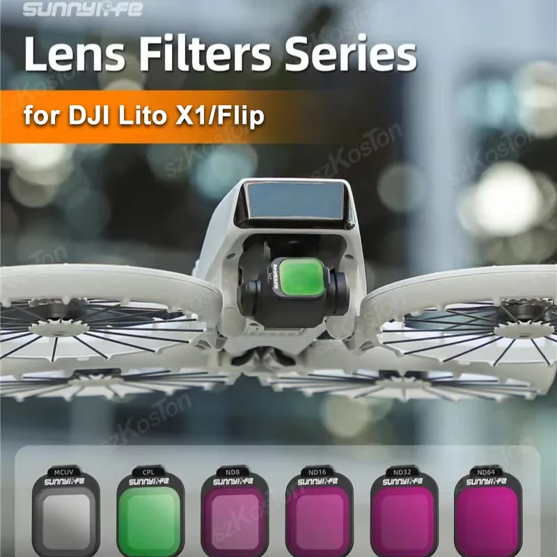Drone Kit Build Yourself - Kit de filtros de lente para