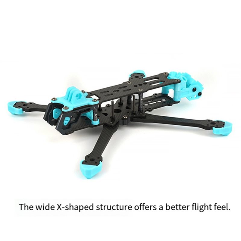 Kit de Marco X de Fibra de Car - Drone Kit Fpv reseña y precio