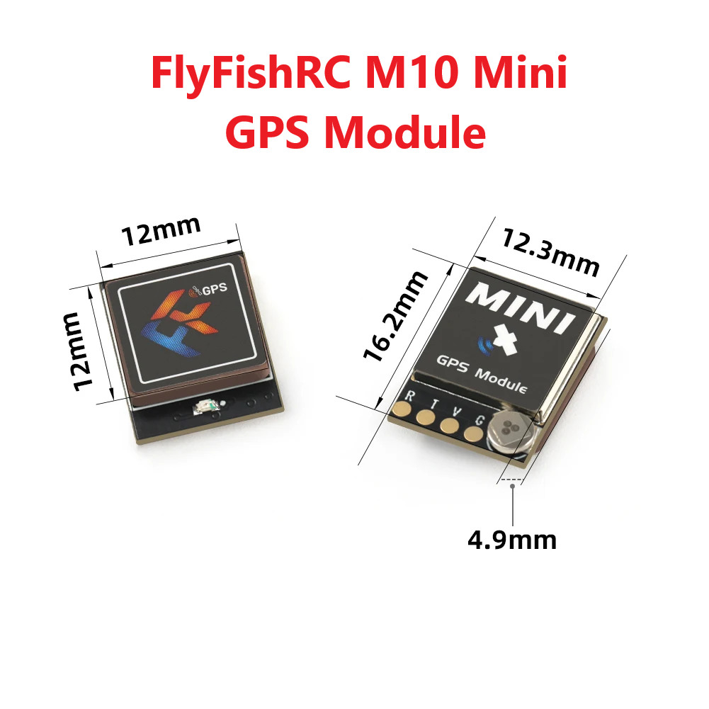 FlyFishRC M10 Mini módulo GPS, - Drone Kit Long Range reseña y precio