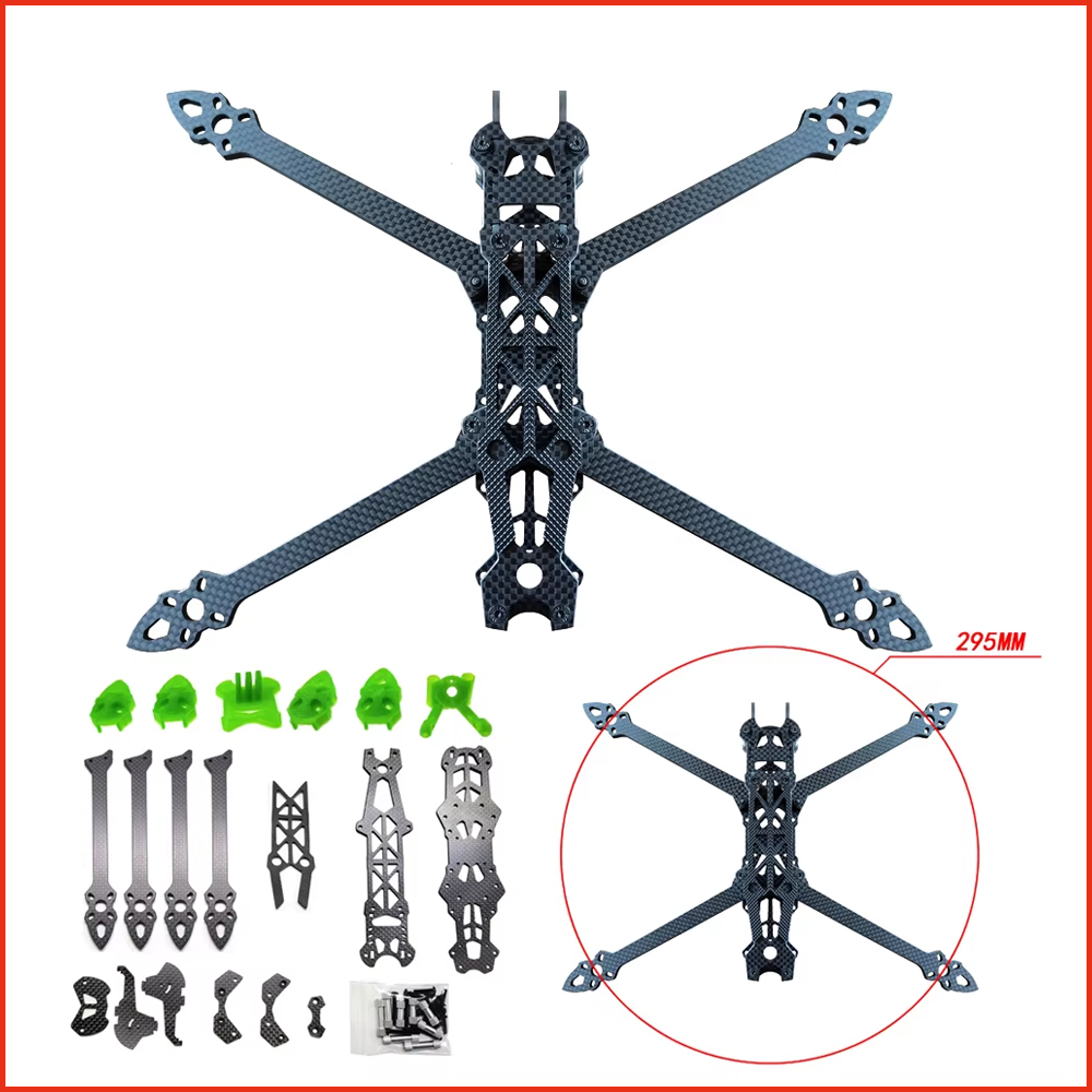 Marco de cuadricóptero de fibr - Drone Kit Fpv reseña y precio