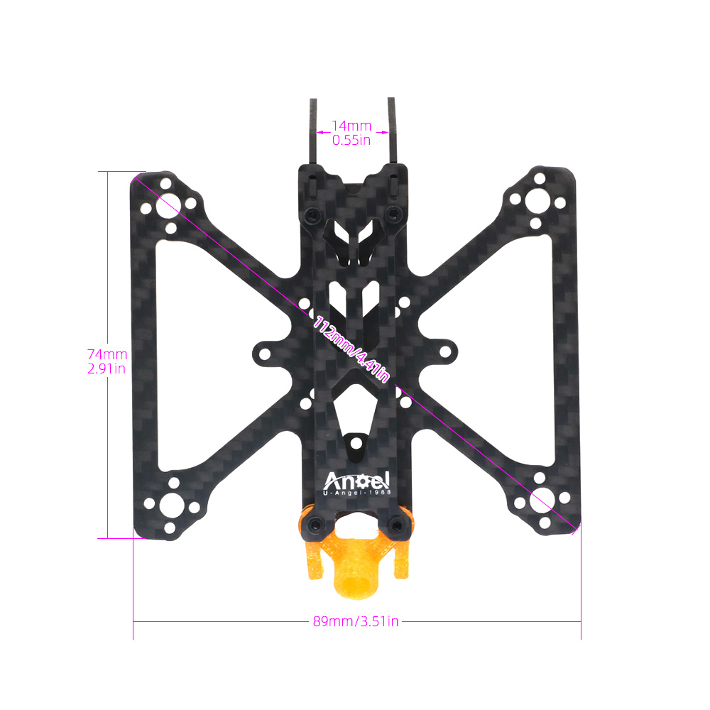 Kit de Marco Angel20 de 2 Pulg - Drone Kit Build Yourself reseña y precio
