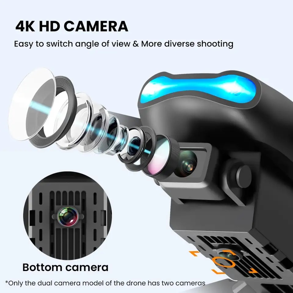 Nuevo Mini drone E99 4K WIFI H - Drone Kit Tricopter reseña y precio